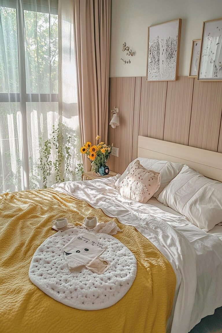 Practical Bedroom Decor: 20+ Beautiful Korean Bedroom Decor Ideas