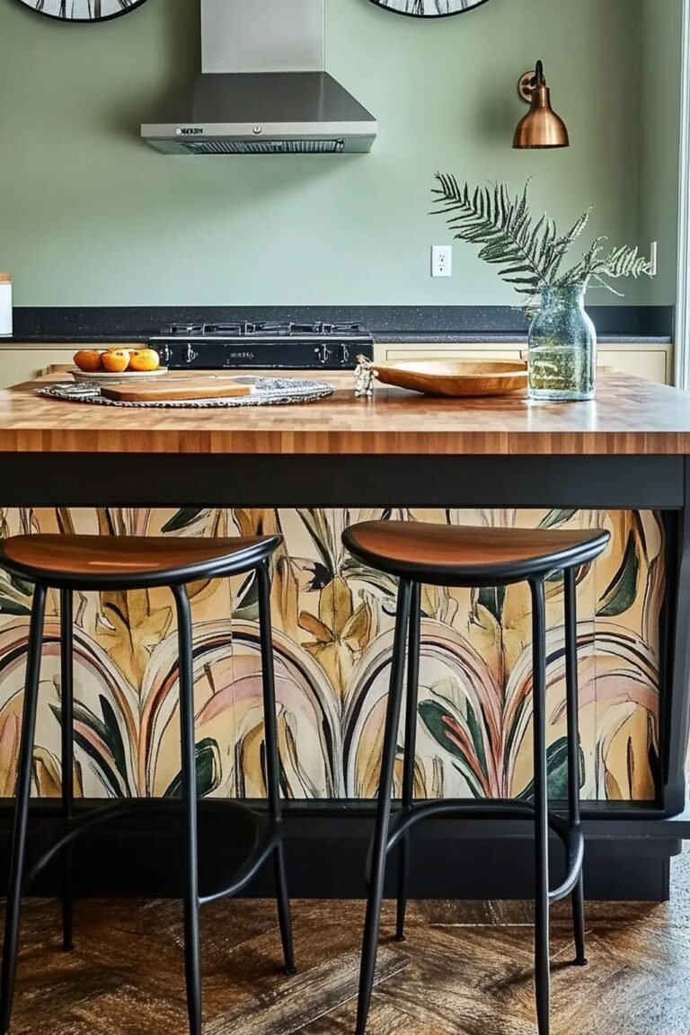 View of Mini Kitchen Design: 30+ Clever Island Ideas for Small Kitchens