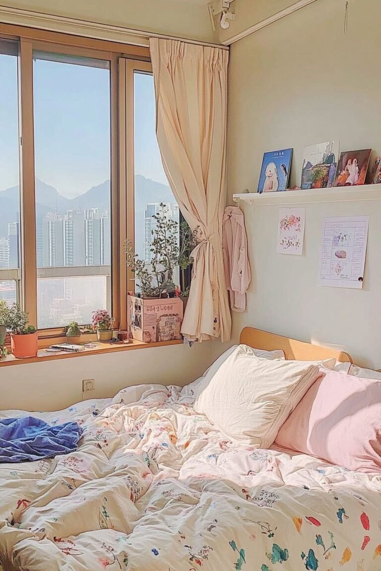 Practical Bedroom Decor: 30+ Cute Korean Bedroom Ideas You’ll Love