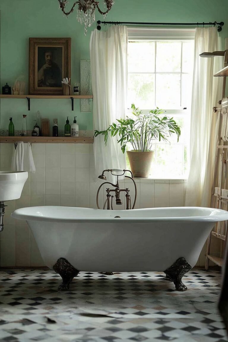 Bathroom Decor Old Bathroom: 30+ Vintage Ideas Bringing Timeless Charm