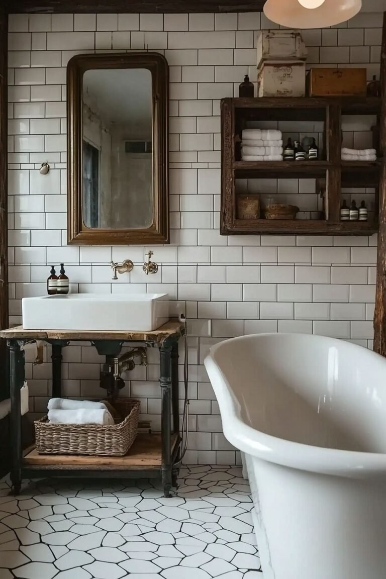Bathroom Decor Old Bathroom: 30+ Vintage Ideas Bringing Timeless Charm