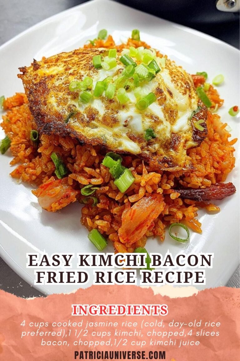 Easy Recipes: Korean Kimchi Bacon Fried Rice